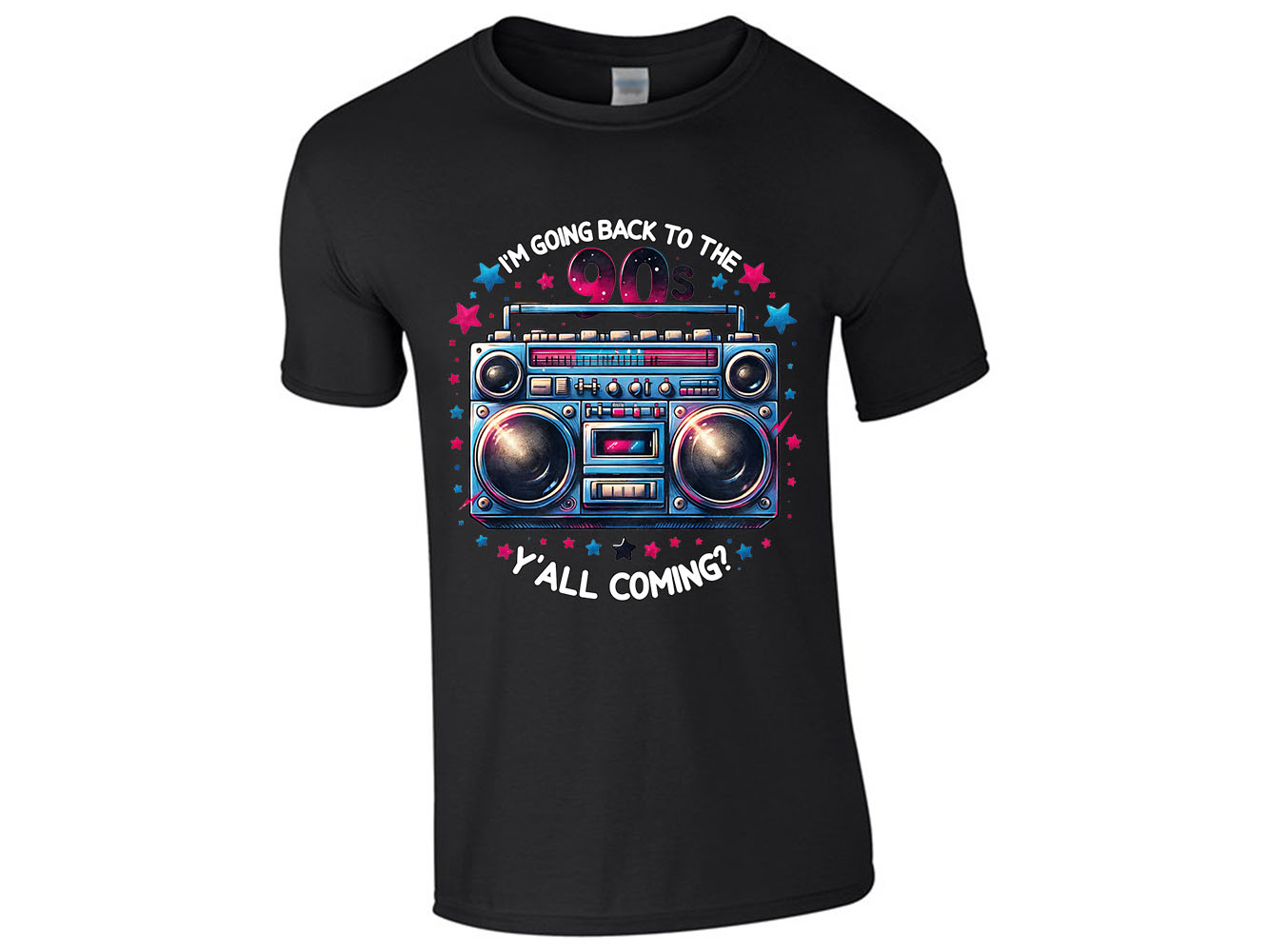 I m Going Back To The 90s Mens T-Shirt Vintage Funny Music Unisex Gift T Shirt